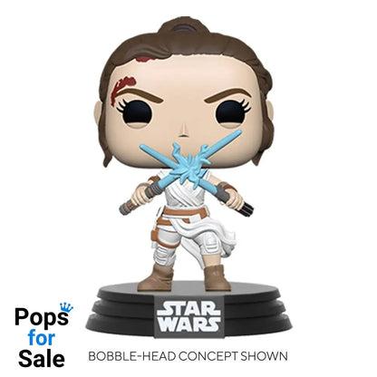 Star Wars Episode IX POP! Movies Vinyl Figure Rey w/2 Light Sabers 9 cm POP! Figures