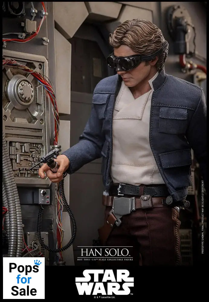Star Wars Episode V Movie Masterpiece Action Figure 1/6 Han Solo 31 cm