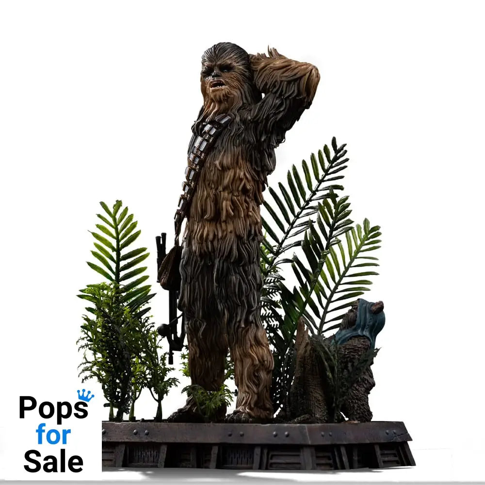 Star Wars Episode VI Art Scale Statue 1/10 Chewbacca and Tokkat 22 cm