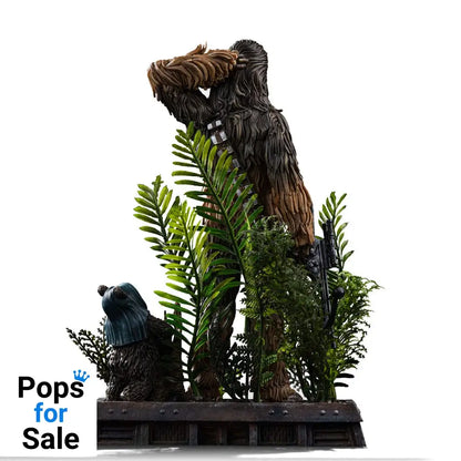 Star Wars Episode VI Art Scale Statue 1/10 Chewbacca and Tokkat 22 cm