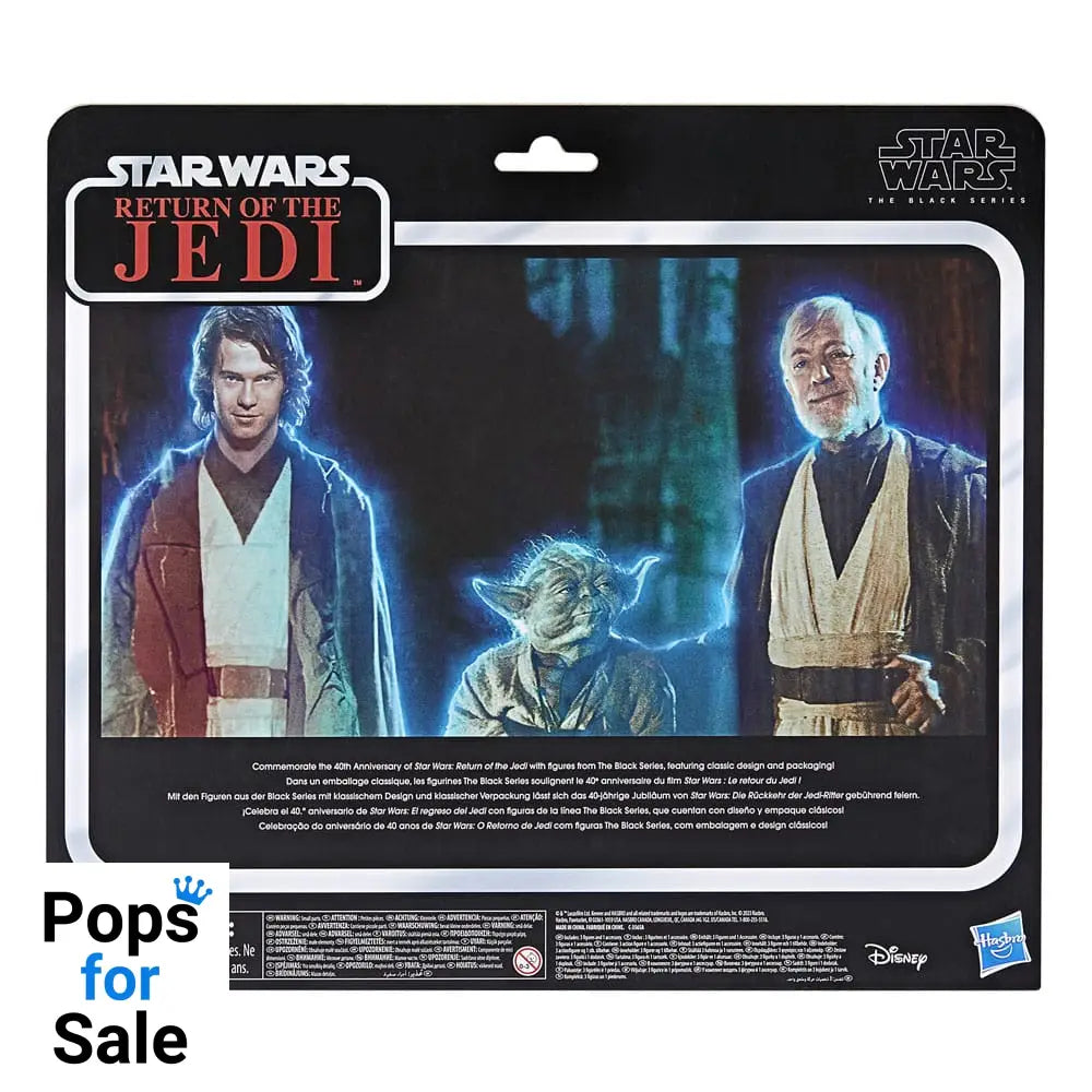 Star Wars Episode VI Black Series Action Figure 3-Pack Force Spirits 15 cm