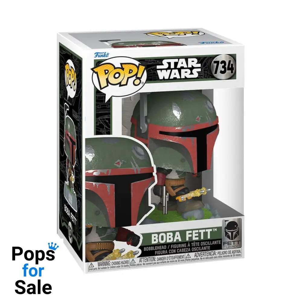 Star Wars: Fett Legacy POP! Vinyl Figure Boba Fett w/Rockets 9 cm