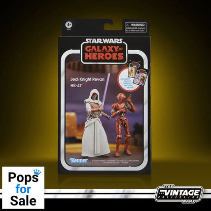 Star Wars: Galaxy of Heroes Vintage Collection Action Figure 2-Pack Jedi Knight Revan & HK-47 10 cm