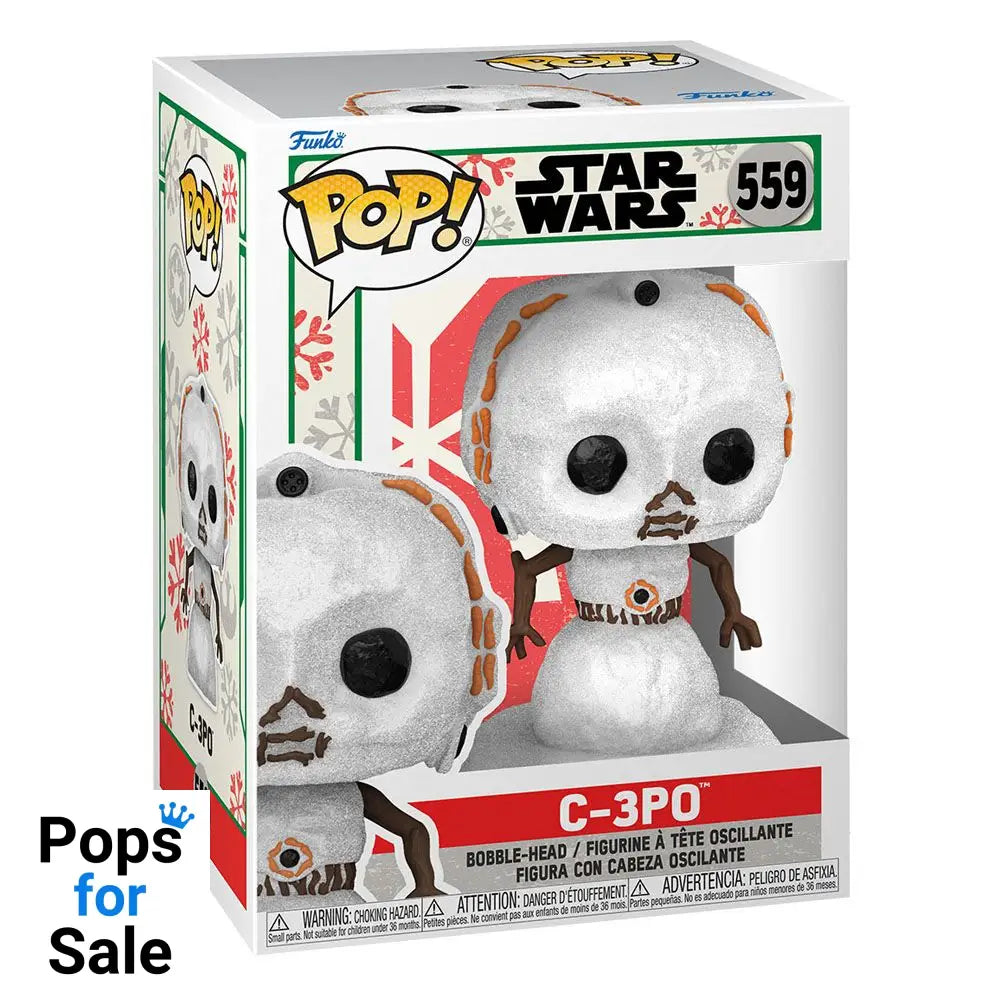 Star Wars Holiday 2022 POP! Heroes Vinyl Figure C-3PO 9 cm