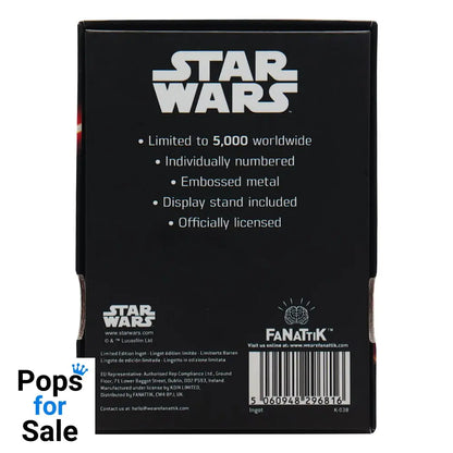 Star Wars Ingot Luke and Vader Limited Edition