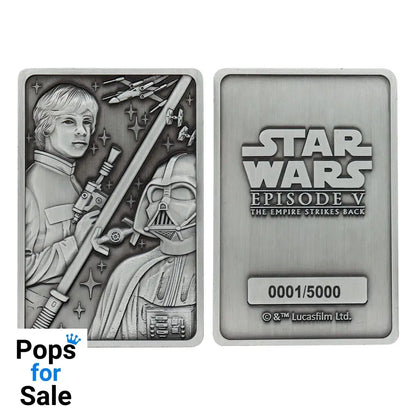 Star Wars Ingot Luke and Vader Limited Edition
