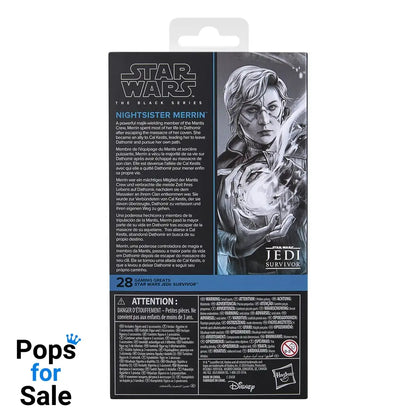 Star Wars Jedi: Survivor Black Series Action Figure Nightsister Merrin 15 cm Action figures