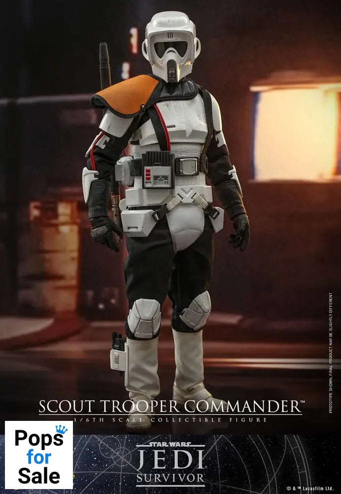 Star Wars: Jedi Survivor Videogame Masterpiece Action Figure 1/6 Scout Trooper Commander 30 cm