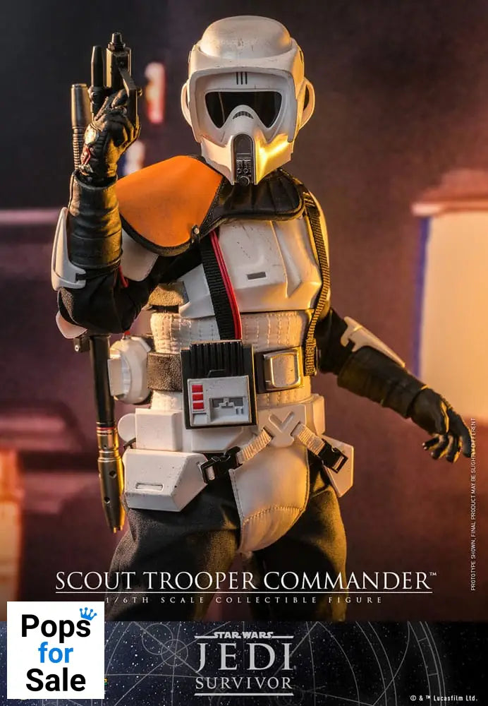 Star Wars: Jedi Survivor Videogame Masterpiece Action Figure 1/6 Scout Trooper Commander 30 cm