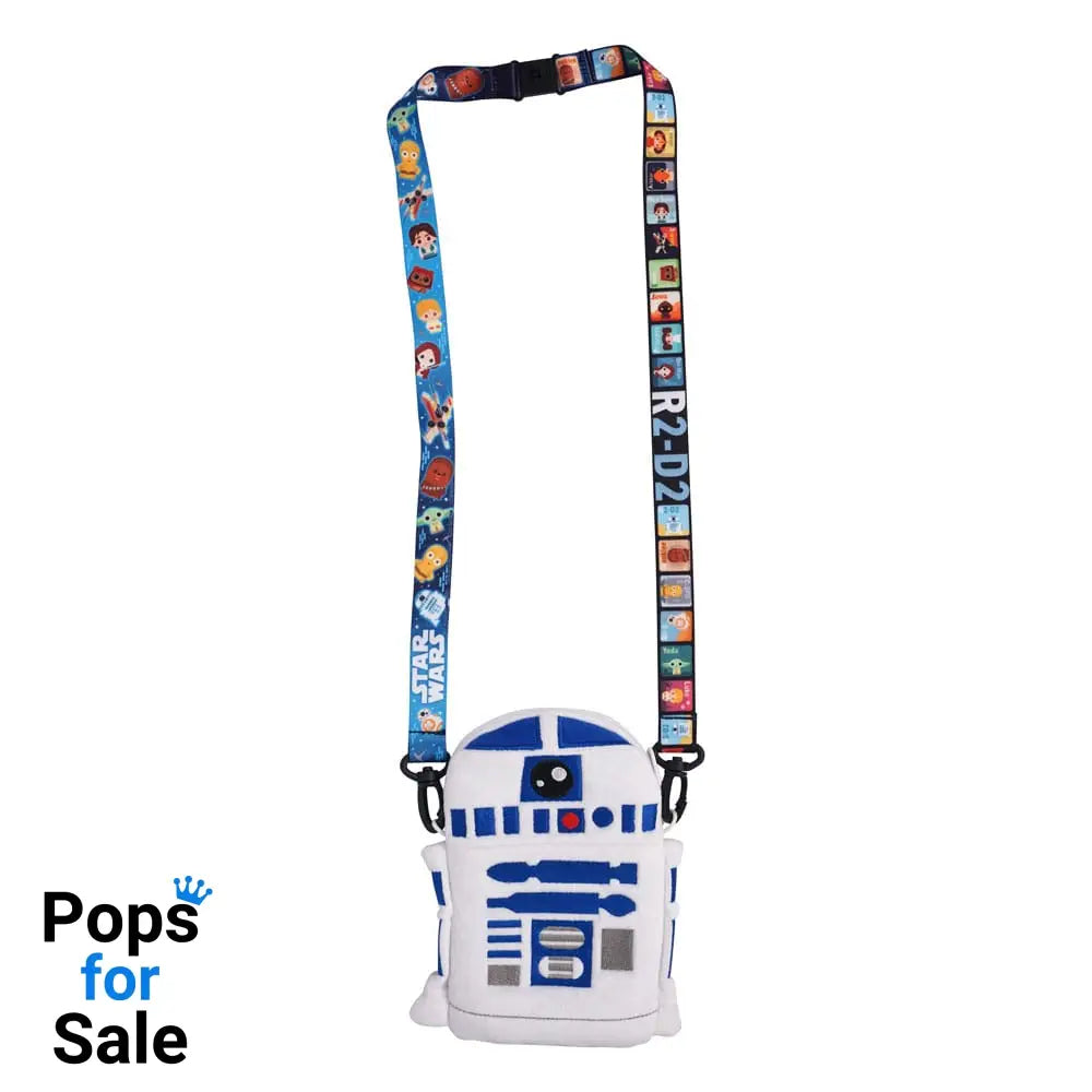 Star Wars Lanyard with Pouch Card Holder R2-D2 Deluxe Keyrings