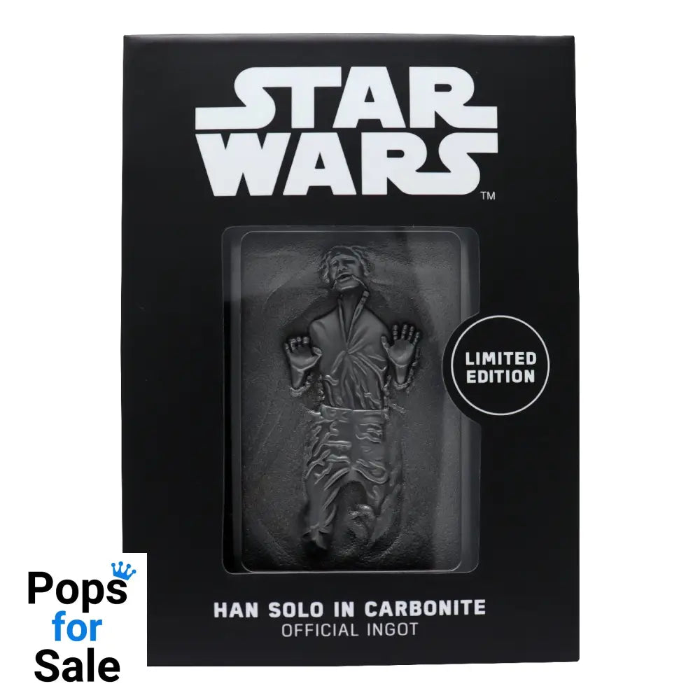 Star Wars Limited Edition Han Solo in Carbonite Ingot