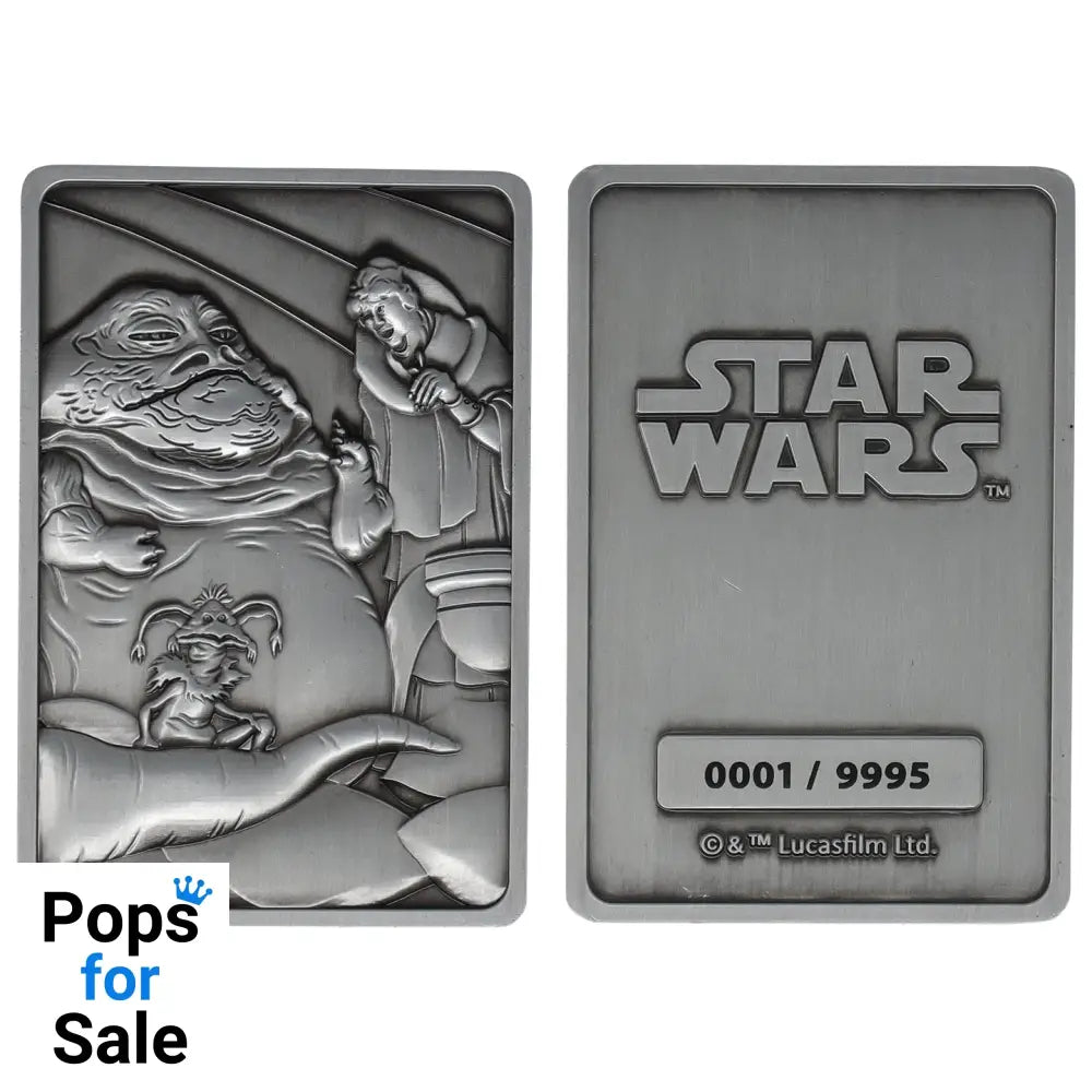 Star Wars Limited Edition Jabba the Hut Ingot Ingot