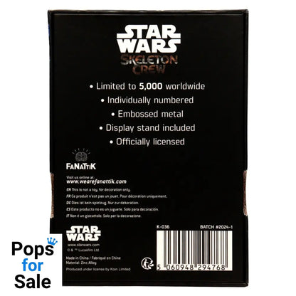 Star Wars Limited Edition Skeleton Crew Ingot Ingot