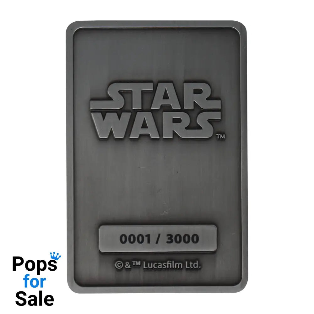 Star Wars Limited Edition The Mandalorian Ingot Ingot