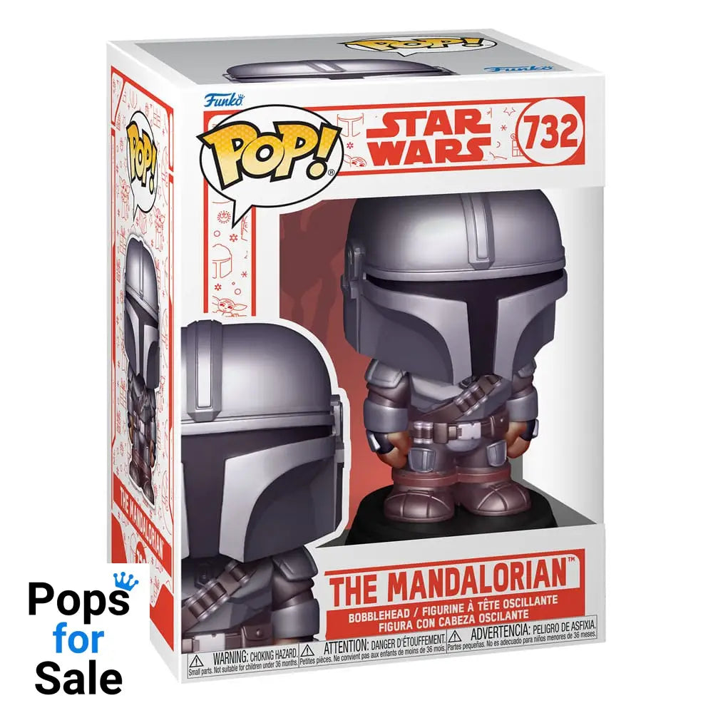 Star Wars: Mandalorian POP! Vinyl Figure Holiday Mandalorian 9 cm