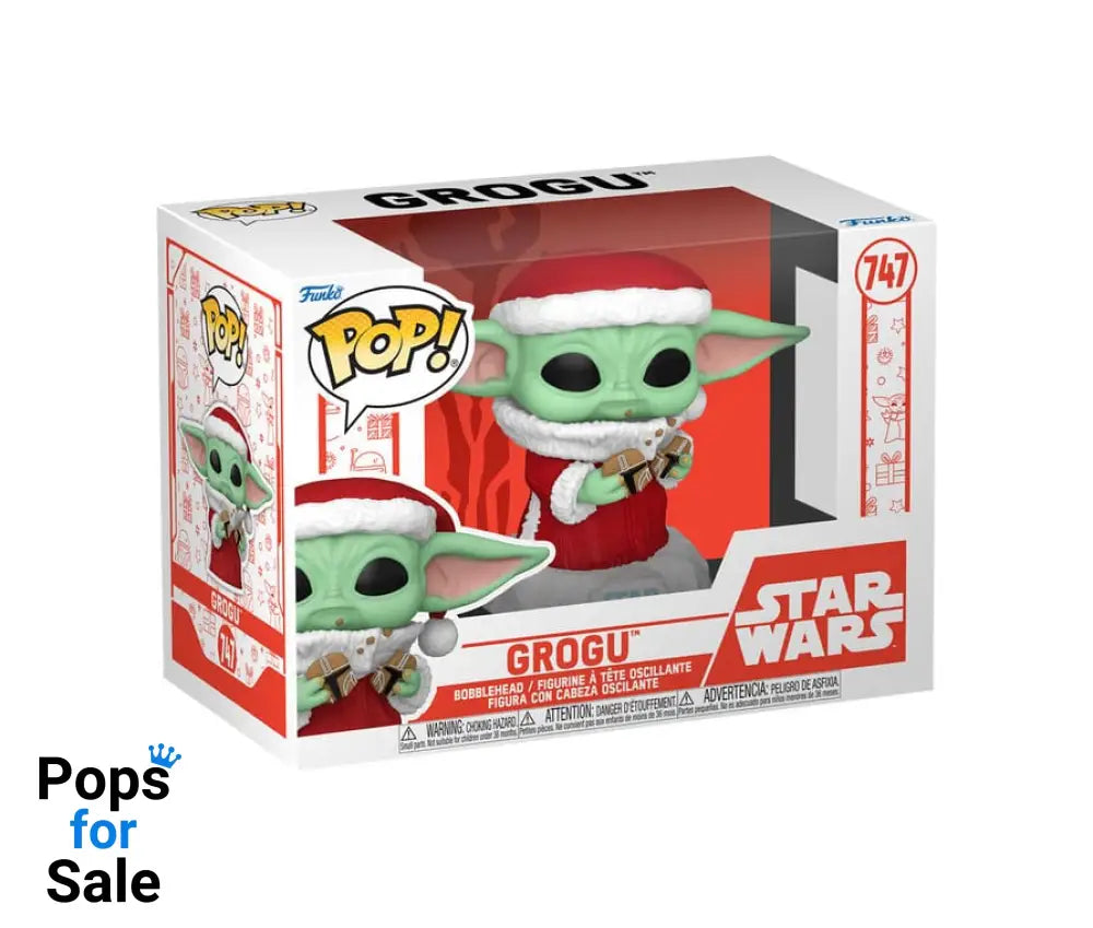 Star Wars: Mandalorian POP! Vinyl Figure Holiday Grogu 9 cm