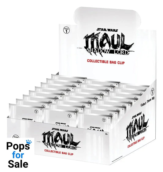 Star Wars: Maul - Shadow Lord 3D Foam Bag Clips Serie 1 Display (24)