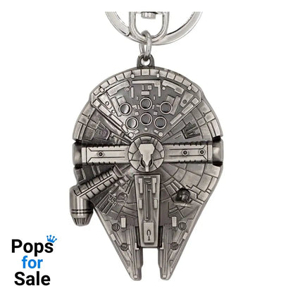 Star Wars Metal Keychain Millennium Falcon