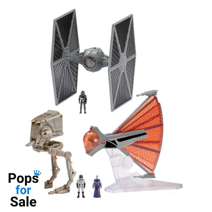 Star Wars Micro Galaxy Squadron Vehicles 7 cm Assortment with Figures (6)