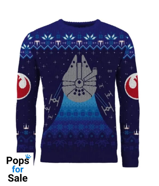 Star Wars Millennium Falcon Christmas Jumper (Size XXL)