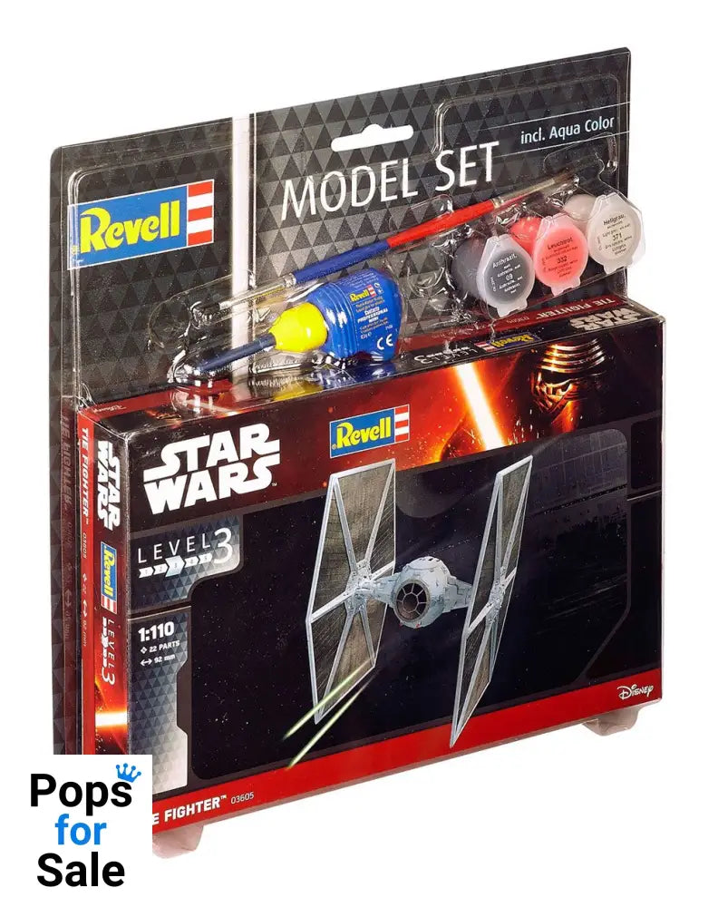 Star Wars Model Kit 1/110 Model Set TIE Fighter 9 cm