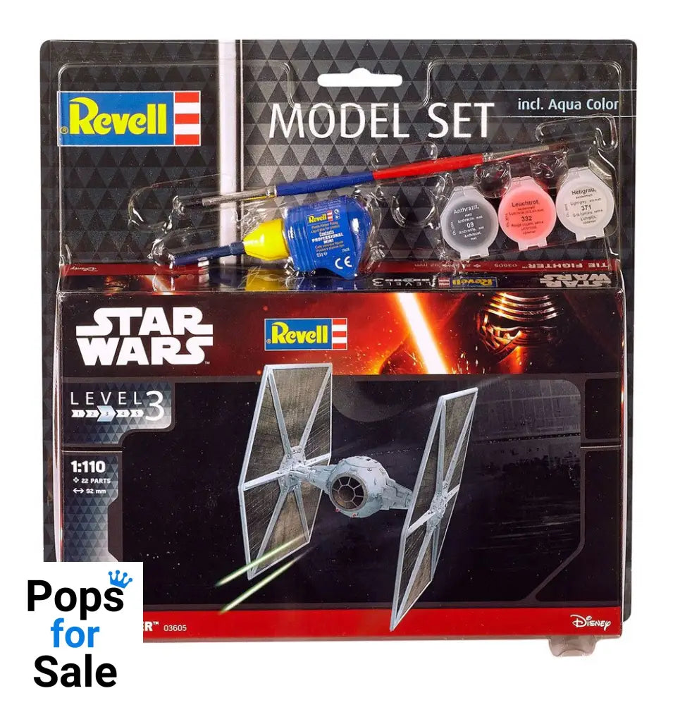 Star Wars Model Kit 1/110 Model Set TIE Fighter 9 cm