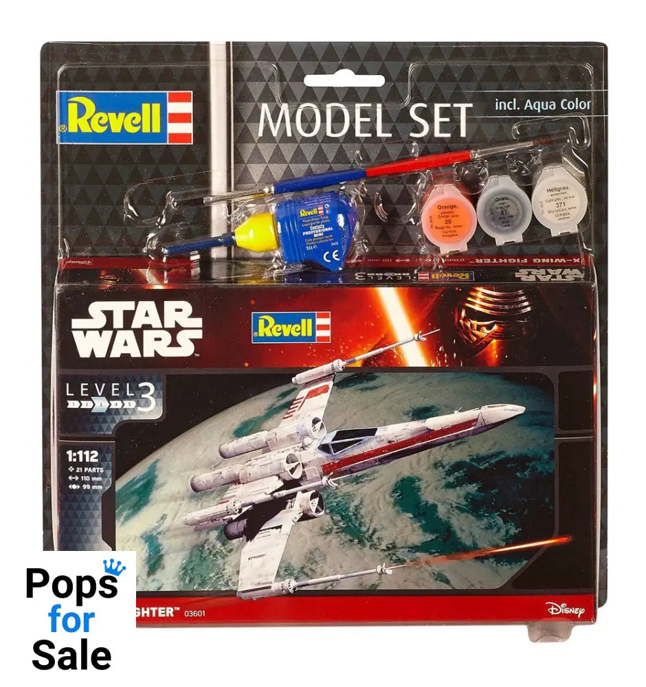 Star Wars Model Kit 1/112 Model Set X-Wing Fighter 11 cm