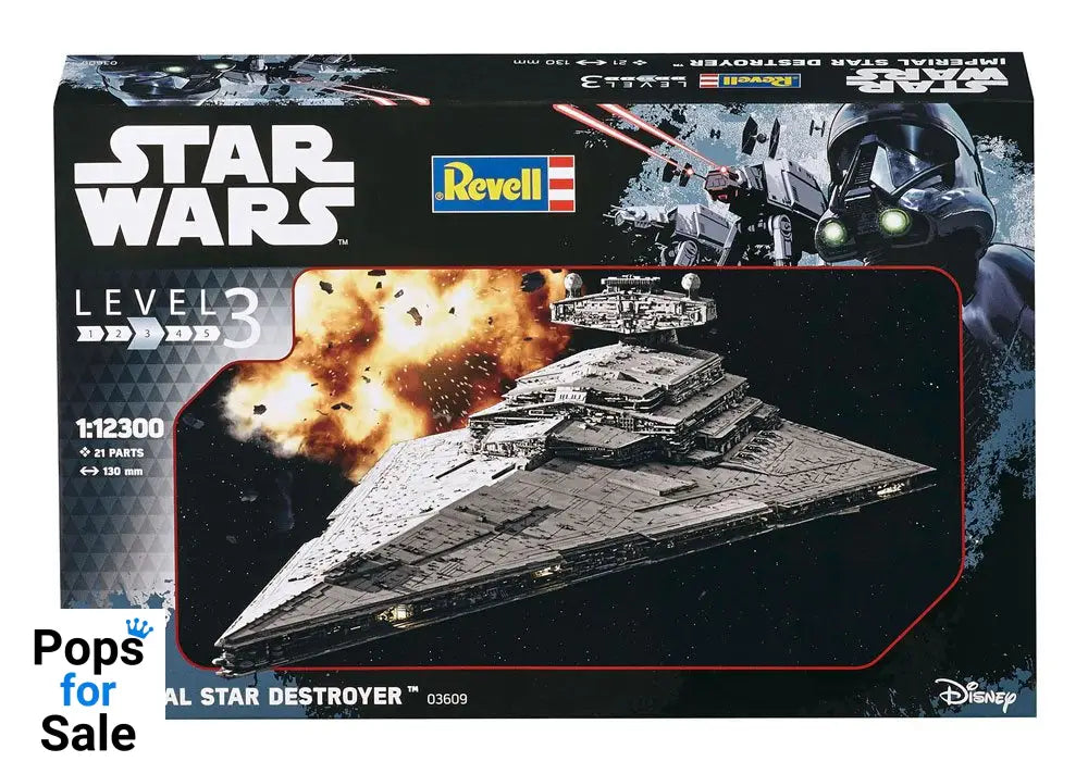 Star Wars Model Kit 1/12300 Imperial Star Destroyer 13 cm