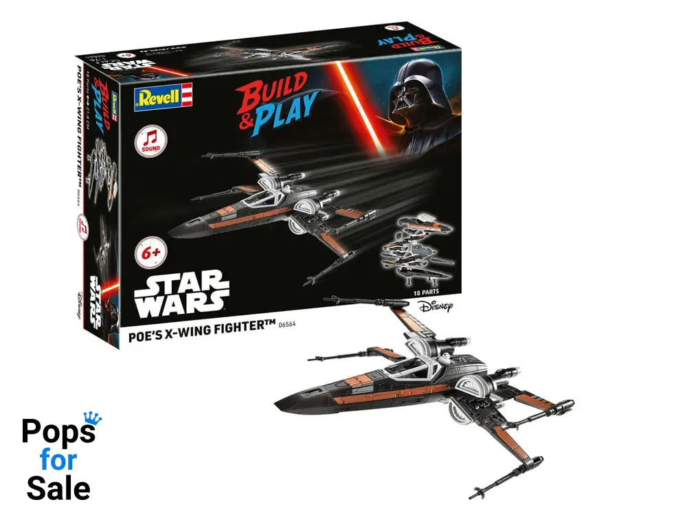 Star Wars Model Kit 1/78 Poe's X-Wing Fighter 22 cm