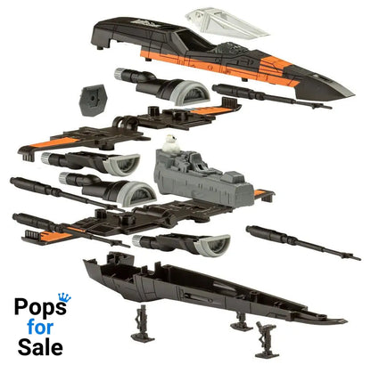 Star Wars Model Kit 1/78 Poe's X-Wing Fighter 22 cm