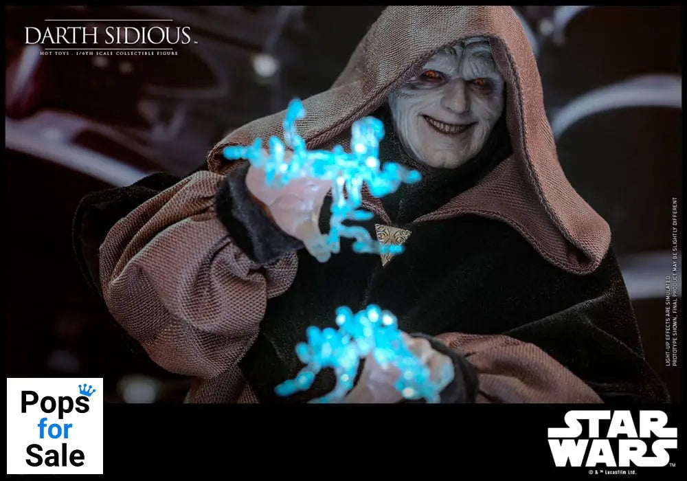 Star Wars Movie Masterpiece Action Figure 1/6 Darth Sidious 29 cm