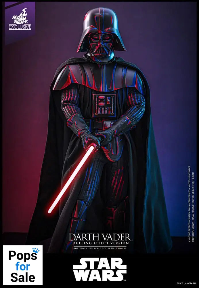 Star Wars Movie Masterpiece Action Figure 1/6 Darth Vader (Dueling Effect Version) Hot Toys Exclusive 35 cm