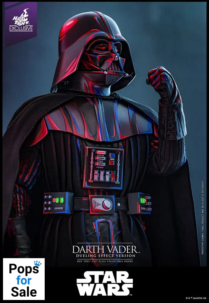Star Wars Movie Masterpiece Action Figure 1/6 Darth Vader (Dueling Effect Version) Hot Toys Exclusive 35 cm