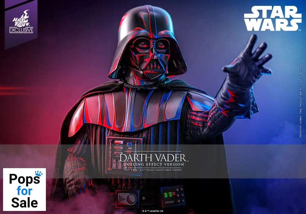 Star Wars Movie Masterpiece Action Figure 1/6 Darth Vader (Dueling Effect Version) Hot Toys Exclusive 35 cm