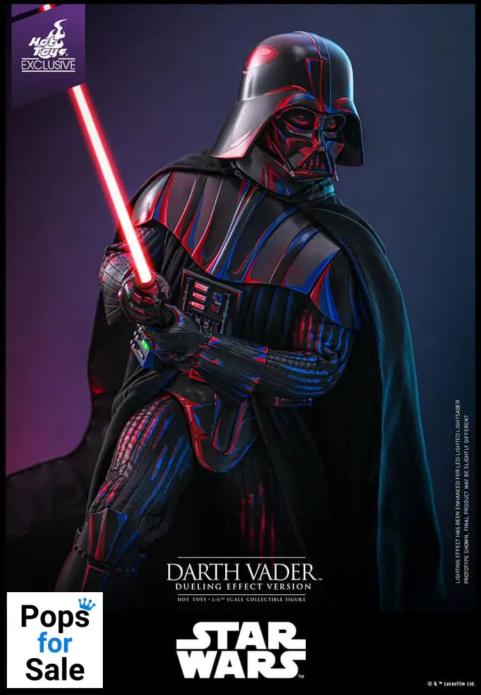 Star Wars Movie Masterpiece Action Figure 1/6 Darth Vader (Dueling Effect Version) Hot Toys Exclusive 35 cm