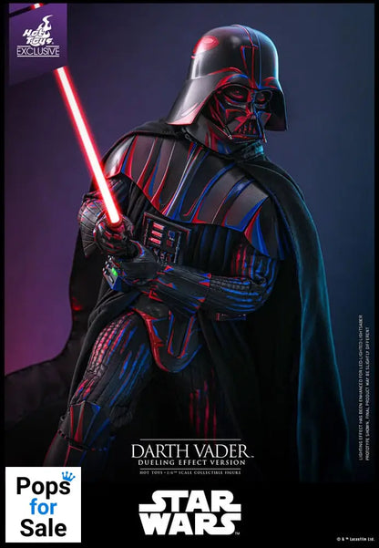 Star Wars Movie Masterpiece Action Figure 1/6 Darth Vader (Dueling Effect Version) Hot Toys Exclusive 35 cm