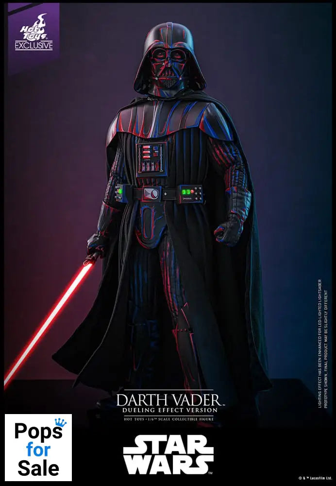 Star Wars Movie Masterpiece Action Figure 1/6 Darth Vader (Dueling Effect Version) Hot Toys Exclusive 35 cm Action