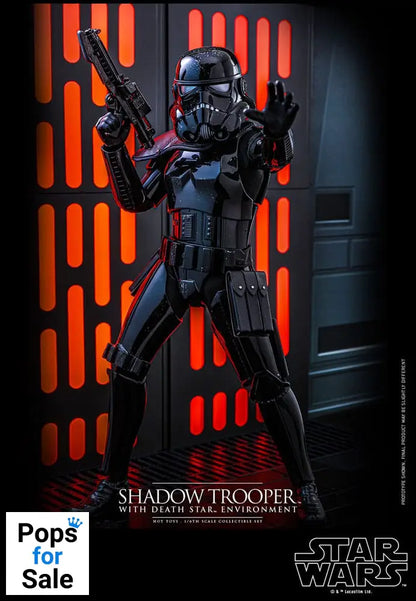 Star Wars Movie Masterpiece Action Figure 1/6 Shadow Trooper with Death Star Environment 30 cm