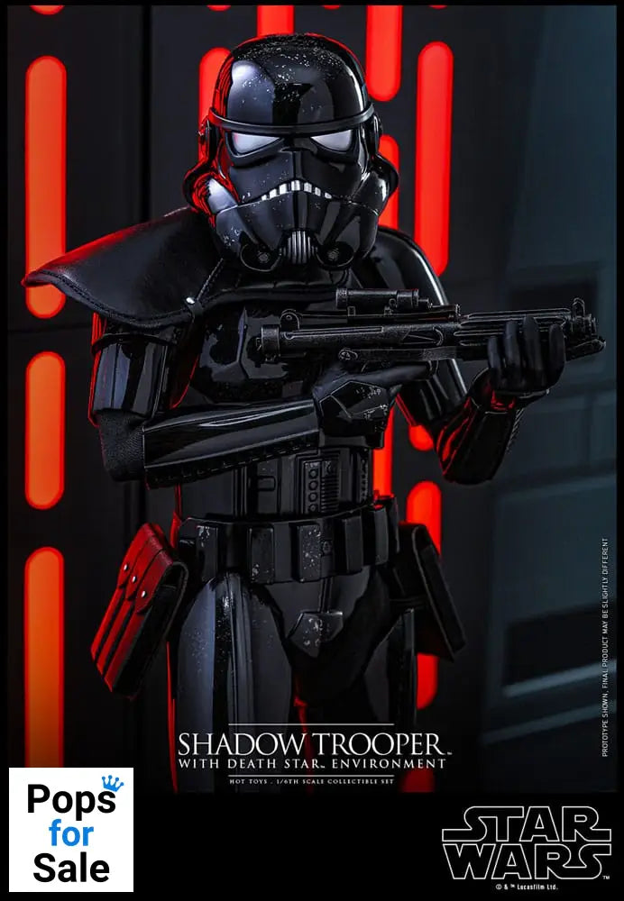 Star Wars Movie Masterpiece Action Figure 1/6 Shadow Trooper with Death Star Environment 30 cm Action figures