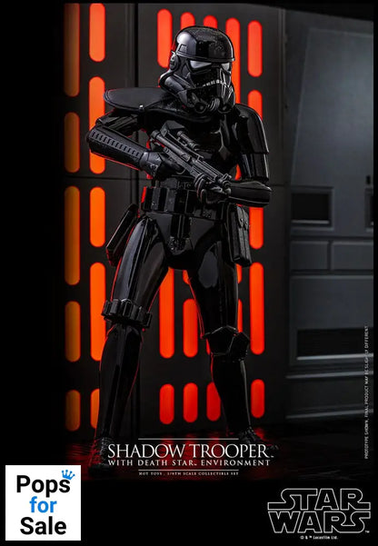 Star Wars Movie Masterpiece Action Figure 1/6 Shadow Trooper with Death Star Environment 30 cm