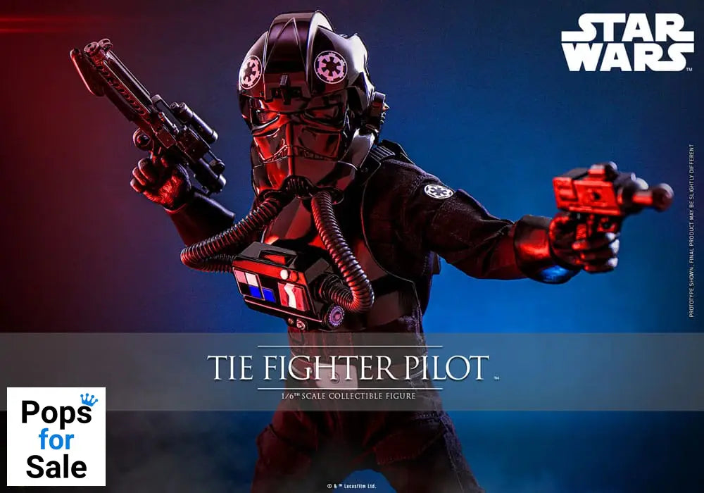 Star Wars Movie Masterpiece Action Figure 1/6 TIE fighter Pilot 30 cm