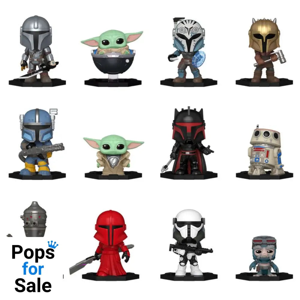 Star Wars Mystery Mini Figures 5 cm The Mandalorian Display (12)