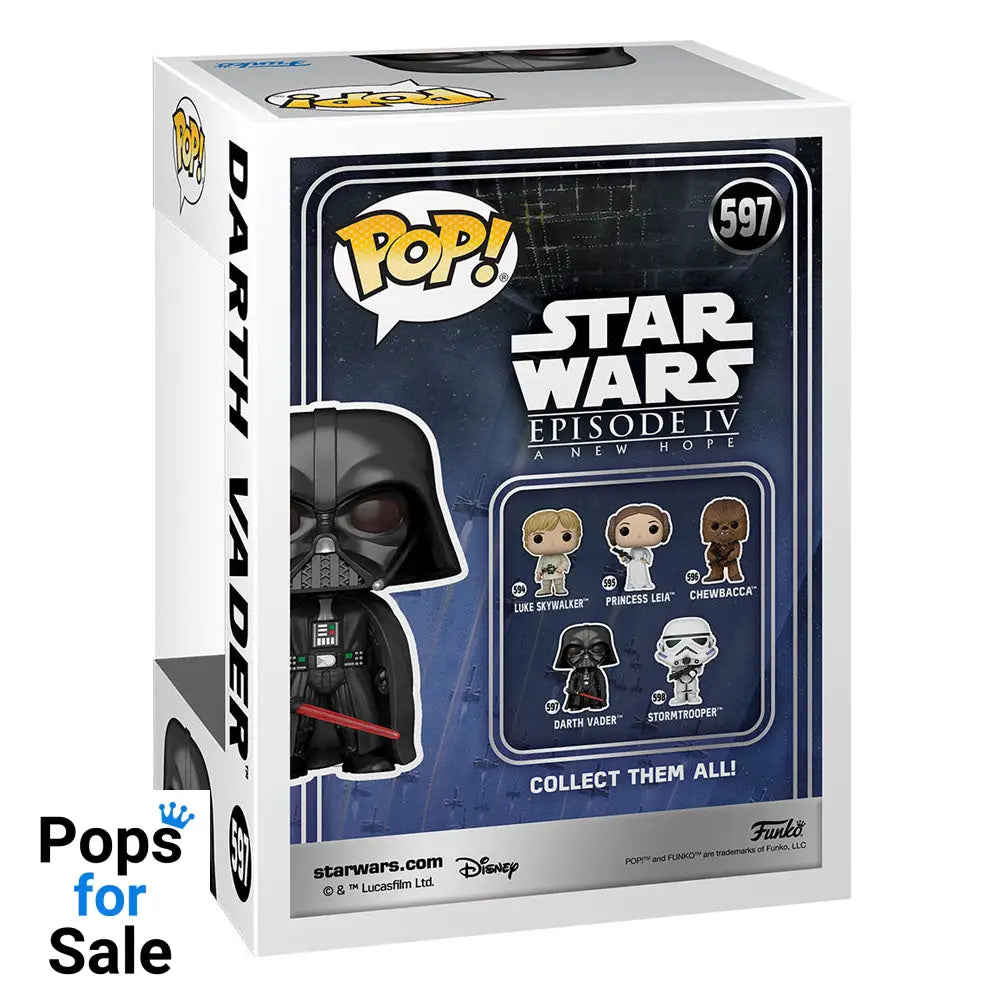 Star Wars New Classics POP! Star Wars Vinyl Figure Darth Vader 9 cm