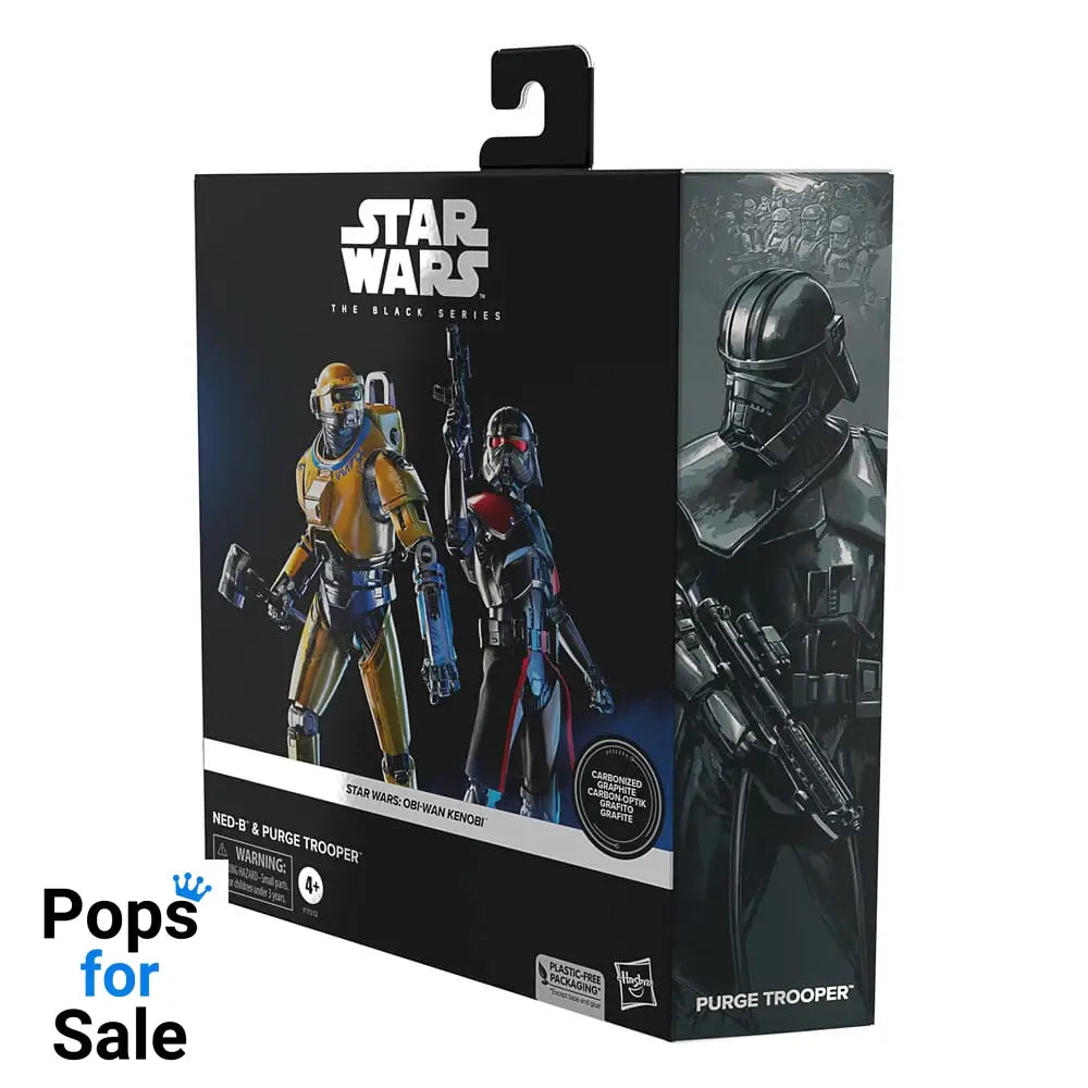 Star Wars: Obi-Wan Kenobi Black Series Action Figure 2-Pack NED-B & Purge Trooper Exclusive 15 cm