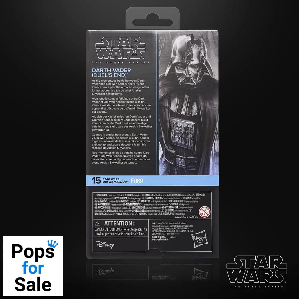 Star Wars: Obi-Wan Kenobi Black Series Action Figure Darth Vader (Duel's End) 15 cm
