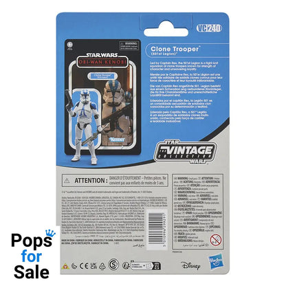 Star Wars: Obi-Wan Kenobi Vintage Collection Action Figure Clone Trooper (501st Legion) 10 cm