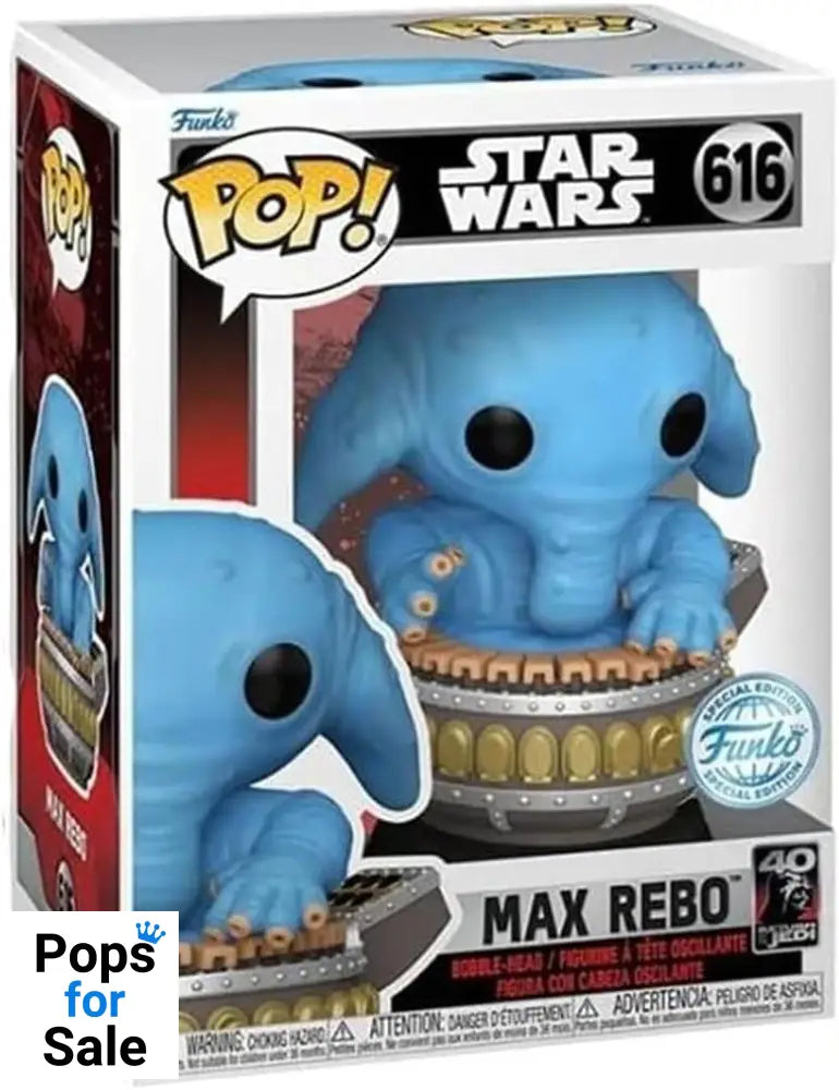 Star Wars: Obi-Wan POP! Vinyl Figure Max Rebo Exclusive Edition 9 cm