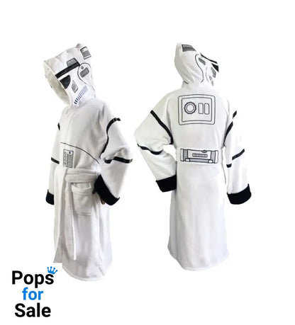 Star Wars Original Stormtrooper Fleece Bathrobe Stormtrooper White Pyjamas