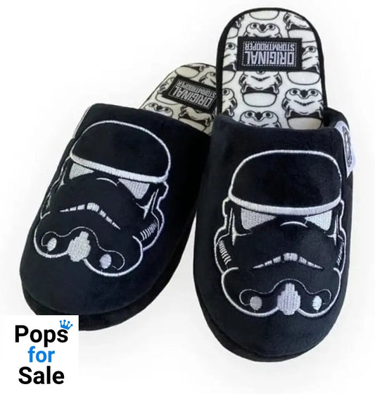 Star Wars Original Stormtrooper Slippers Black EU 8 - 10 Footwear