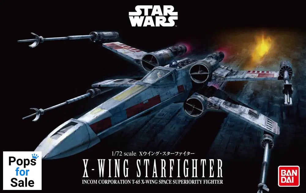 Star Wars Plastic Model Kit 1/72 X-Wing Starfighter